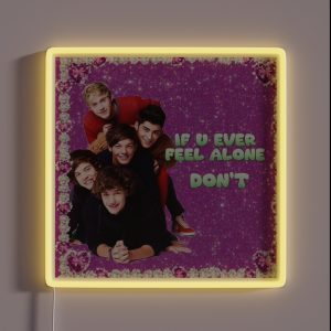One Direction Cute Style Funny Design RGB Neon Sign