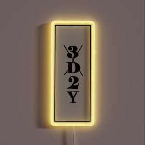 One Piece 3D2Y Time Skip RGB Neon Sign One Piece 3D2Y Time Skip RGB Neon Sign