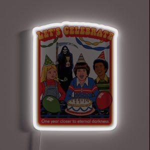 One Year Closer RGB Neon Sign