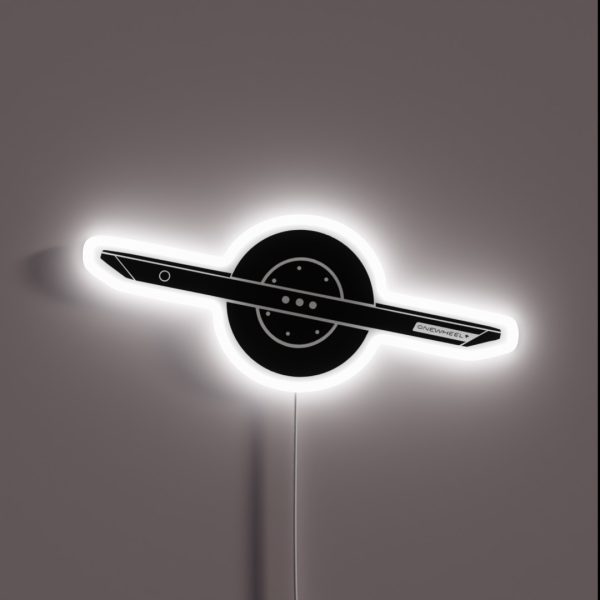 Onewheel Black RGB Neon Sign