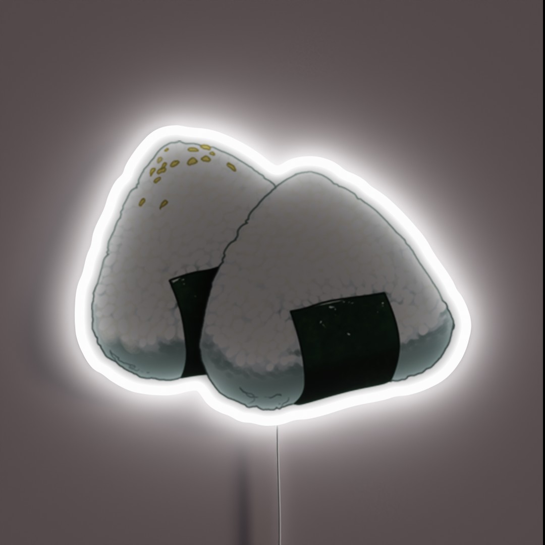 Onigiri RGB Neon Sign Onigiri RGB Neon Sign