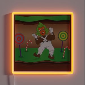 Oompa Loompa Dancing RGB Neon Sign