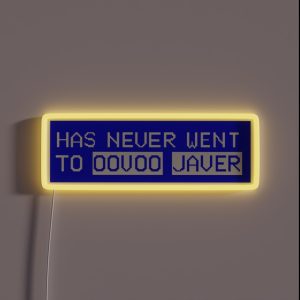 Oovoo Javer RGB Neon Sign