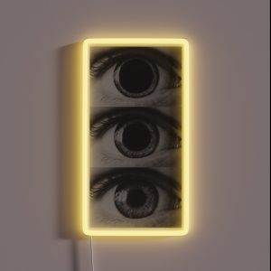 Open Pupil RGB Neon Sign