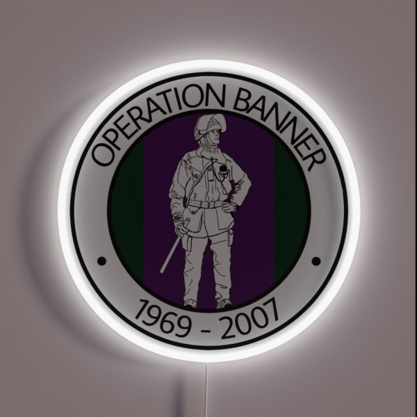 Operation Banner RGB Neon Sign