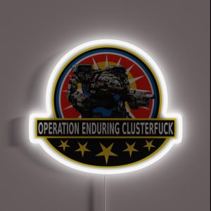 Operation Enduring Clusterfuck RGB Neon Sign