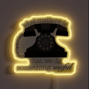 Operation Mincemeat Musical Quote RGB Neon Sign