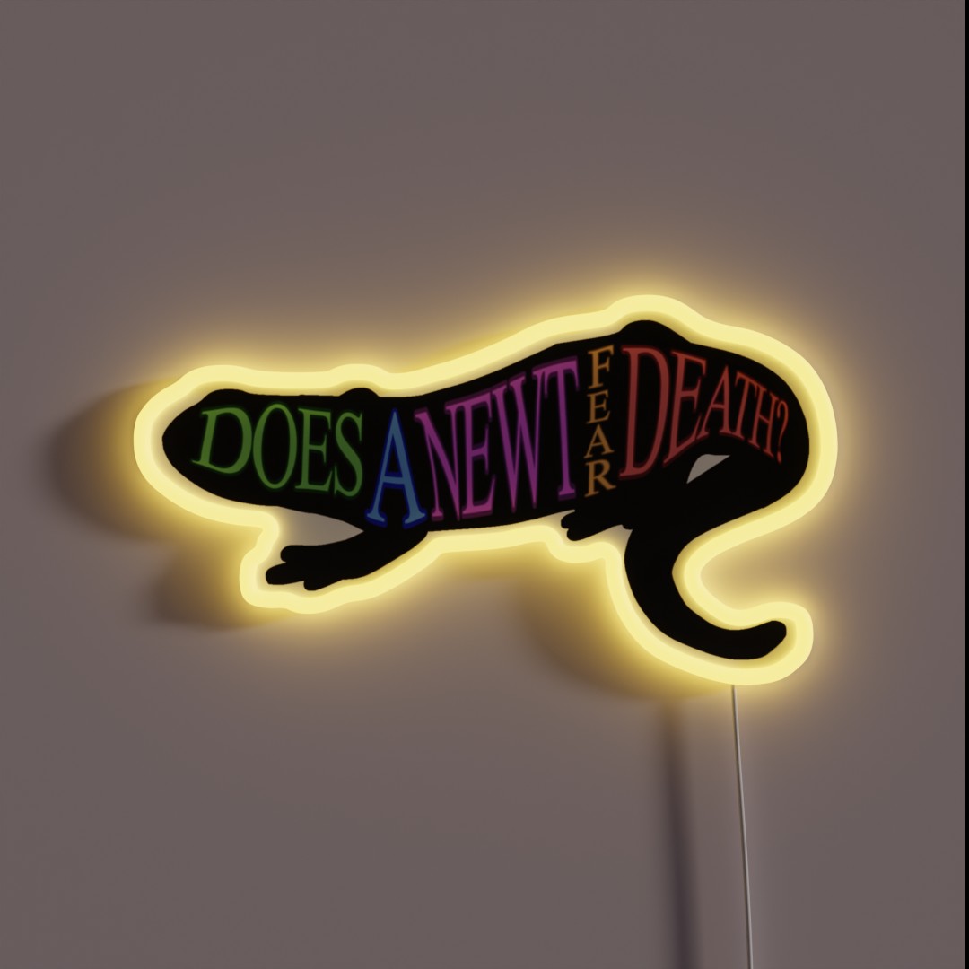 Operation Mincemeat Newt RGB Neon Sign Operation Mincemeat Newt RGB Neon Sign