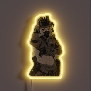 Operator Waifu Mommy RGB Neon Sign