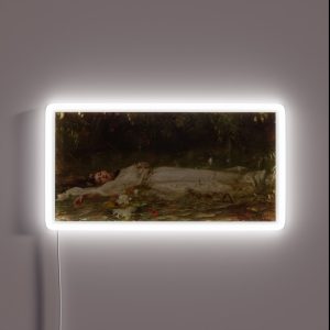 Ophelia Friedrich Wilhelm Theodor Heyser RGB Neon Sign Ophelia Friedrich Wilhelm Theodor Heyser RGB Neon Sign