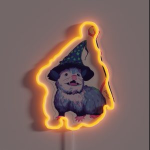 Opossum Wizard RGB Neon Sign Opossum Wizard RGB Neon Sign