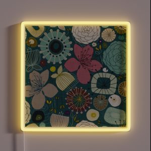 Oriental Blooms Peacock RGB Neon Sign Oriental Blooms Peacock RGB Neon Sign