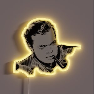 Orson Welles Young RGB Neon Sign
