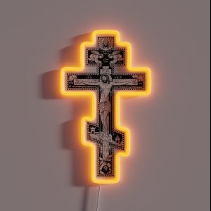 Orthodox Cross RGB Neon Sign