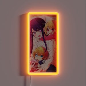 Oshi No Ko Ai Aqua And Ruby RGB Neon Sign