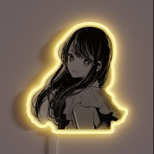 Oshi No Ko Ai Hoshina RGB Neon Sign Oshi No Ko Ai Hoshina RGB Neon Sign
