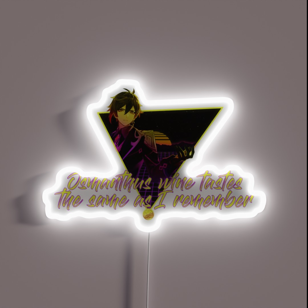 Osmanthus Wine RGB Neon Sign Osmanthus Wine RGB Neon Sign