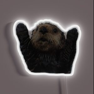Otter Hugs RGB Neon Sign Otter Hugs RGB Neon Sign