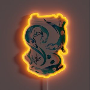 Otterly Adorable RGB Neon Sign