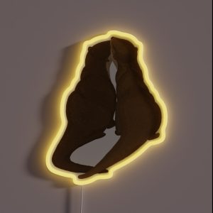 Otterly Adoration RGB Neon Sign