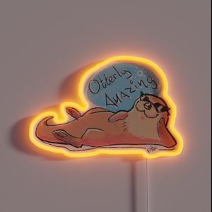 Otterly Amazing RGB Neon Sign