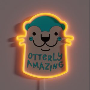 Otterly Amazing RGB Neon Sign