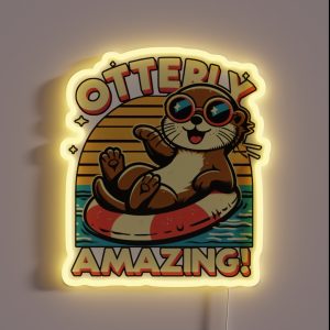 Otterly Amazing RGB Neon Sign Otterly Amazing RGB Neon Sign