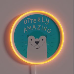 Otterly Amazing RGB Neon Sign