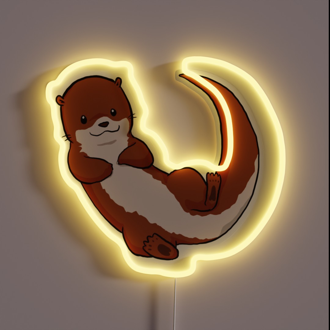 Otterly Awesome RGB Neon Sign Otterly Awesome RGB Neon Sign