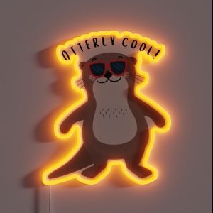 Otterly Cool RGB Neon Sign