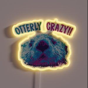 Otterly Crazy RGB Neon Sign Otterly Crazy RGB Neon Sign