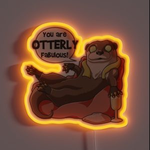 Otterly Fabulous RGB Neon Sign