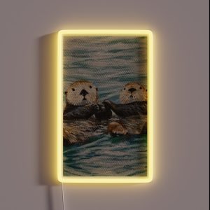 Otterly In Love RGB Neon Sign