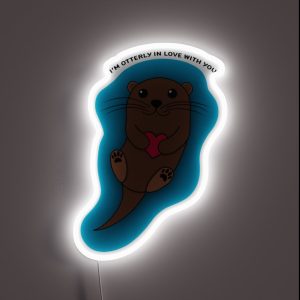 Otterly In Love RGB Neon Sign Otterly In Love RGB Neon Sign