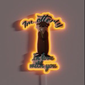 Otterly In Love RGB Neon Sign Otterly In Love RGB Neon Sign