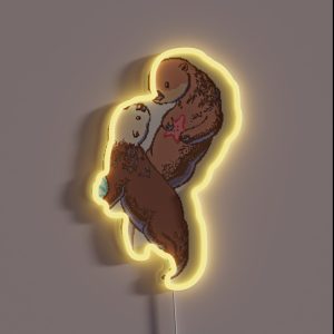 Otterly In Love RGB Neon Sign