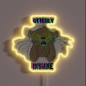 Otterly Insane RGB Neon Sign