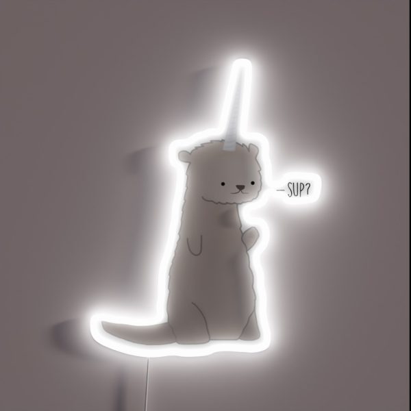 Otterly Ridiculous RGB Neon Sign