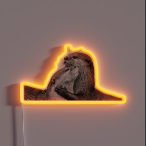 Otterly Romantic RGB Neon Sign
