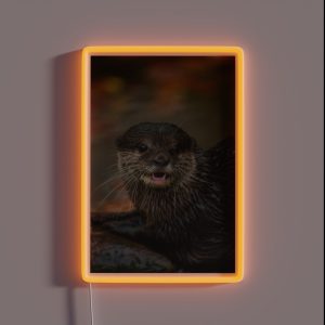 Otterly Surprised RGB Neon Sign
