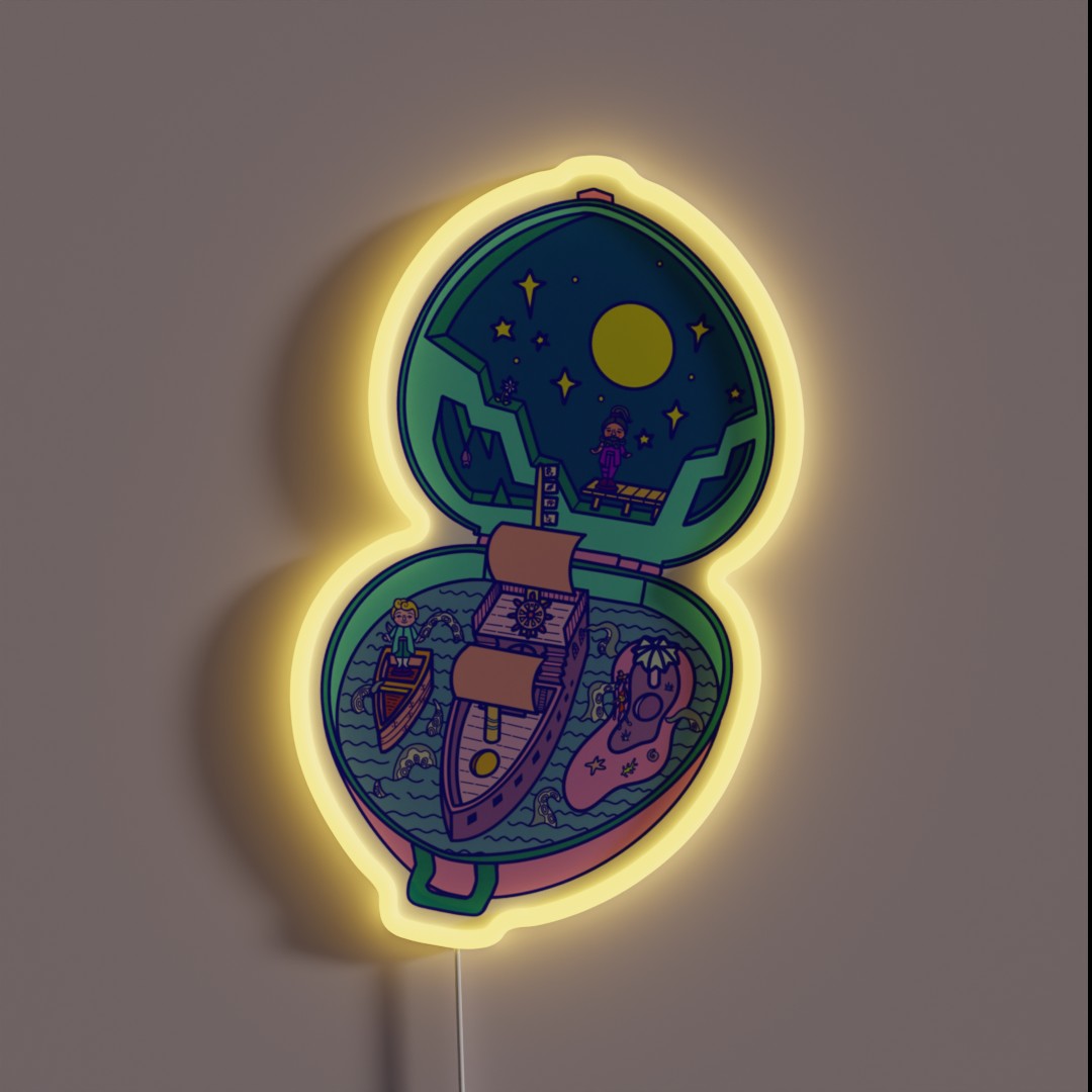 Our Flag Means Polly Pocket RGB Neon Sign Our Flag Means Polly Pocket RGB Neon Sign