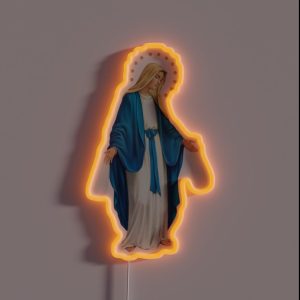 Our Lady Mary RGB Neon Sign