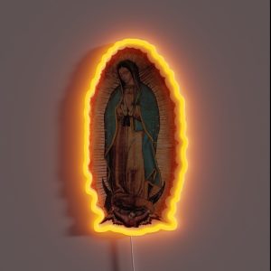 Our Lady Of Guadalupe RGB Neon Sign Our Lady Of Guadalupe RGB Neon Sign