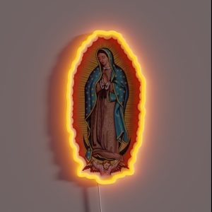 Our Lady Of Guadalupe Virgin Mary RGB Neon Sign Our Lady Of Guadalupe Virgin Mary RGB Neon Sign