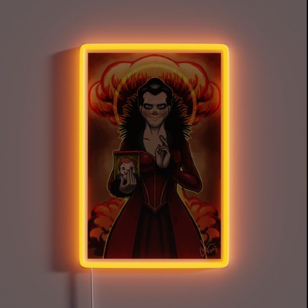 Our Lady Of Perpetual Destruction RGB Neon Sign
