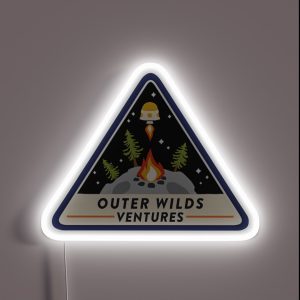 Outer Wilds Ventures Logo RGB Neon Sign