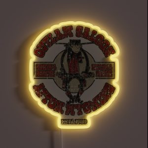 Outlaw Saloon RGB Neon Sign