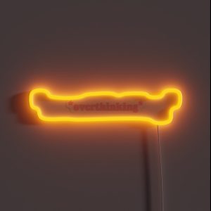 Overthinking RGB Neon Sign