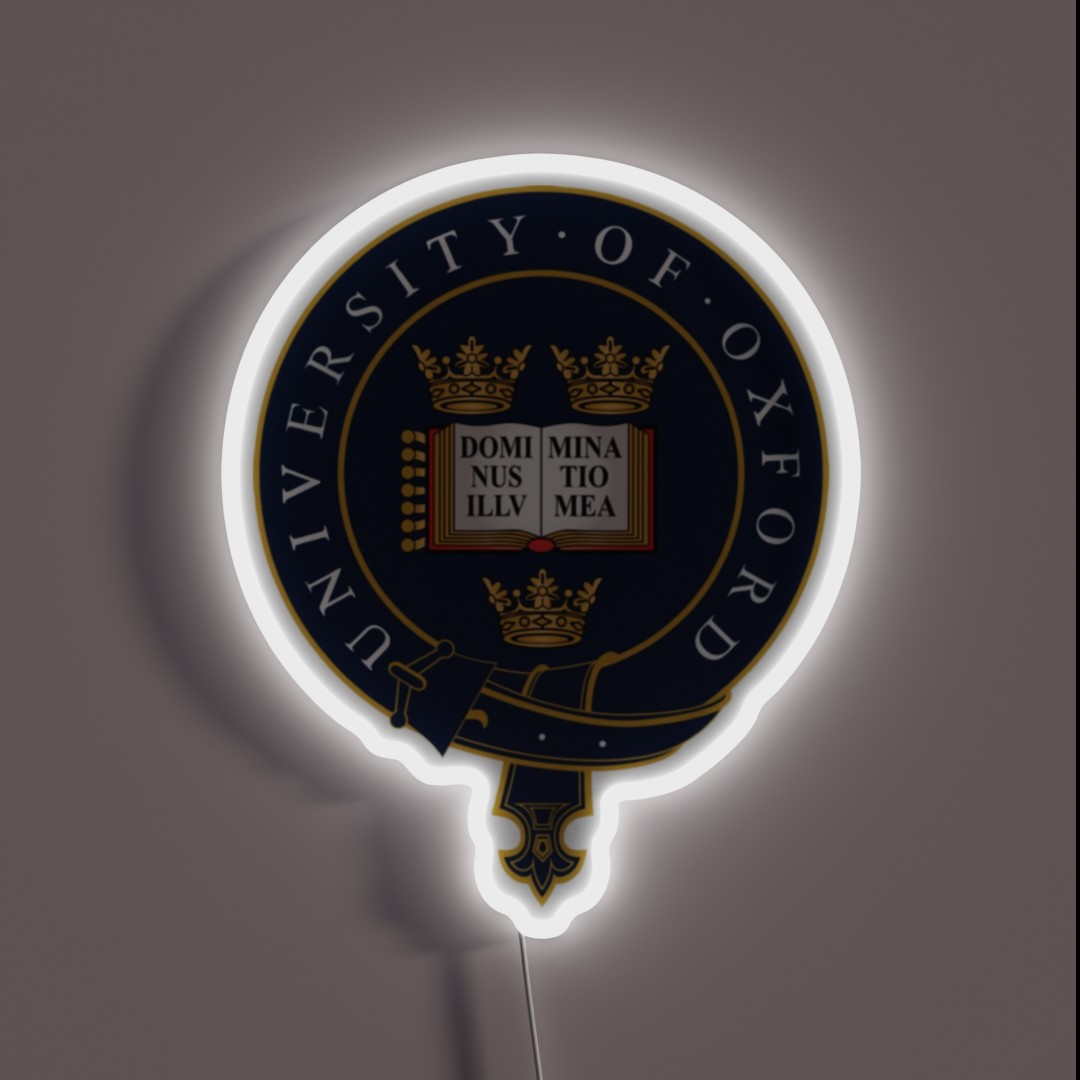 OXFORD University RGB Neon Sign OXFORD University RGB Neon Sign