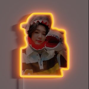 P1harmony Soul Shark RGB Neon Sign